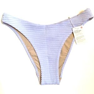 NEW Lululemon Smocked Mid-Rise Skimpy Swim Bottom SZ. 6   NWT